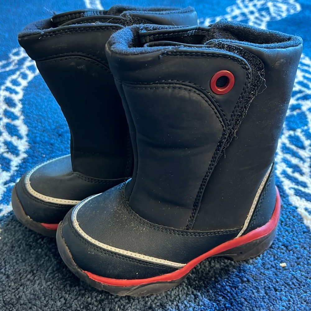 Boys Blue Snow Boots